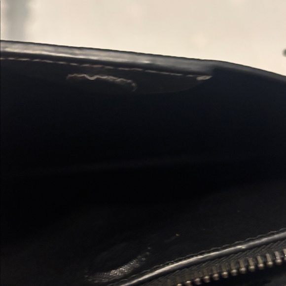 Kate Spade Eva Metallic Silver Crossbody bag pebbled leather medium jewel tone - Picture 5 of 16